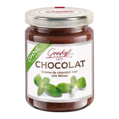 Chocolate Dark with Mint Oil 250 gr. - Grashoff 1872