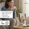 Ausha Organic Indian Coffee Beans 1kg | Medium Roast - UK Certified Organic by Soil Association - GREAT TASTE PRODUCER - No Pesticides or Colourings - Lab Tested view 2