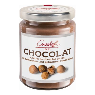 Chocolate Spread with Ground Hazelnuts 235 gr. - Grashoff 1872