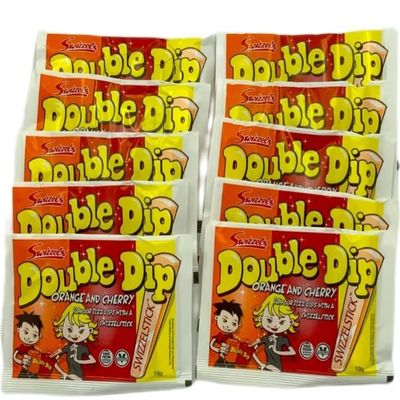 10 x Swizzles Double Dips Party Filler Sweets Candy Wedding Retro Party Birthday