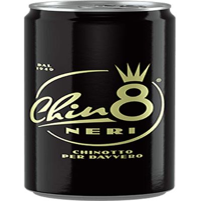 Neri 24 Chinotto Chin8 Italian Bitter Orange Soft Drink Beverage 330 ml