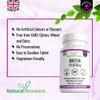 365 Biotin Hair Growth Tablets (1 Years Supply) - Vegetarian 10,000UG Vitamin B7 Supplements for Men and Women, Healthy Hair, Skin & Nails Support - UK Manufactured view 4