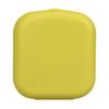 dragonaur Cute Travel Portable Mini Lens Case Kit Container Holder with Mirror (Light Yellow) view 1