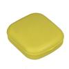 dragonaur Cute Travel Portable Mini Lens Case Kit Container Holder with Mirror (Light Yellow) view 3