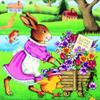 20 Napkins Easter Scene Cart/Flowers/Spring/Easter 33 x 33 cm view 1