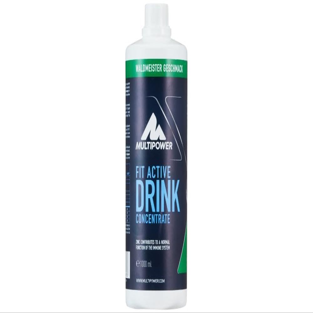 Multipower Fit Active Drink Concentrate, 1000 ml, Woodruff