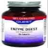 Quest Enzyme Digest with Peppermint Oil 90+45 Tablets. Potent Blend for Enhanced Nutrient Absorption& Comfort! (3 Pack) view 2