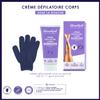 BLONDEPIL Creme Depil Depilatory Cream + Exfoliating Glove for Sensitive Skin, 200 ml - Lot of 2 view 2