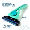 Preserve Shave 5 Five Blade Refillable Razor, Made from Recycled Materials, Coral Pink view 2