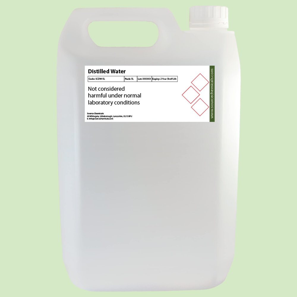 Distilled Water 5 Litre (5L) Inc Courier Delivery