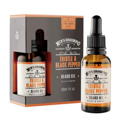 Scottish Fine Soaps Thistle & Black Pepper Beard Oil 30 ml