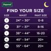 Depend Night Defense Adult Incontinence Underwear for Women, Disposable, Overnight, Medium, Blush, 15 Count, Packaging May Vary view 4