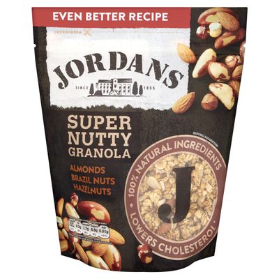 Jordans Super Nutty Granola, 550 g, Pack of 2