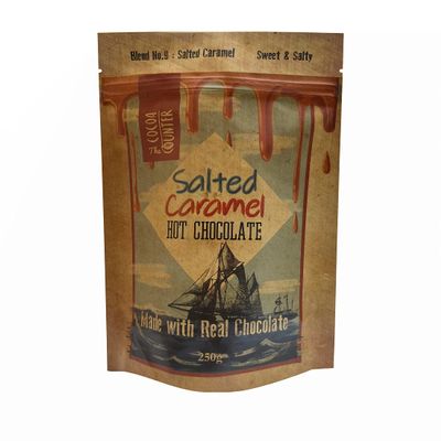 250g Salted Caramel Hot Chocolate Flakes