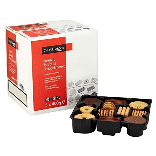 Chef's Larder Sweet Biscuit Assortment 5 x 400g (Pack of 2kg)
