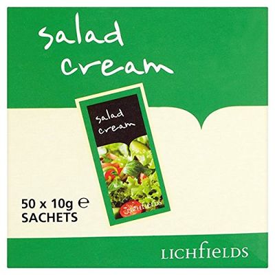 Lichfields Salad Cream 50 x 10g (Pack of 8x50x10)