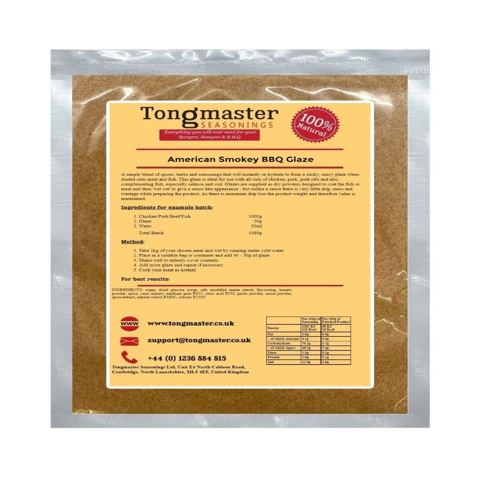 American Smokey BBQ - Meat Rub - Glaze 600g