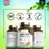 180 Maca Root Capsules - (3 Months Supply) Vegan 10,000mg Maca Capsules - High Strength Peruvian Black & Yellow Maca Root - Made in The UK view 3