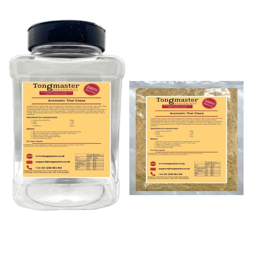 Aromatic Thai - Meat Rub - Glaze 600g Shaker Jar