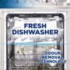 Finish, Dishwasher Cleaner, Lemon Sparkle, 2.0L Bulk (250ml x 8 pck), Removes Grease and Limescale,Fights Odour for a Cleaner Hygienic Dishwasher Machine view 2