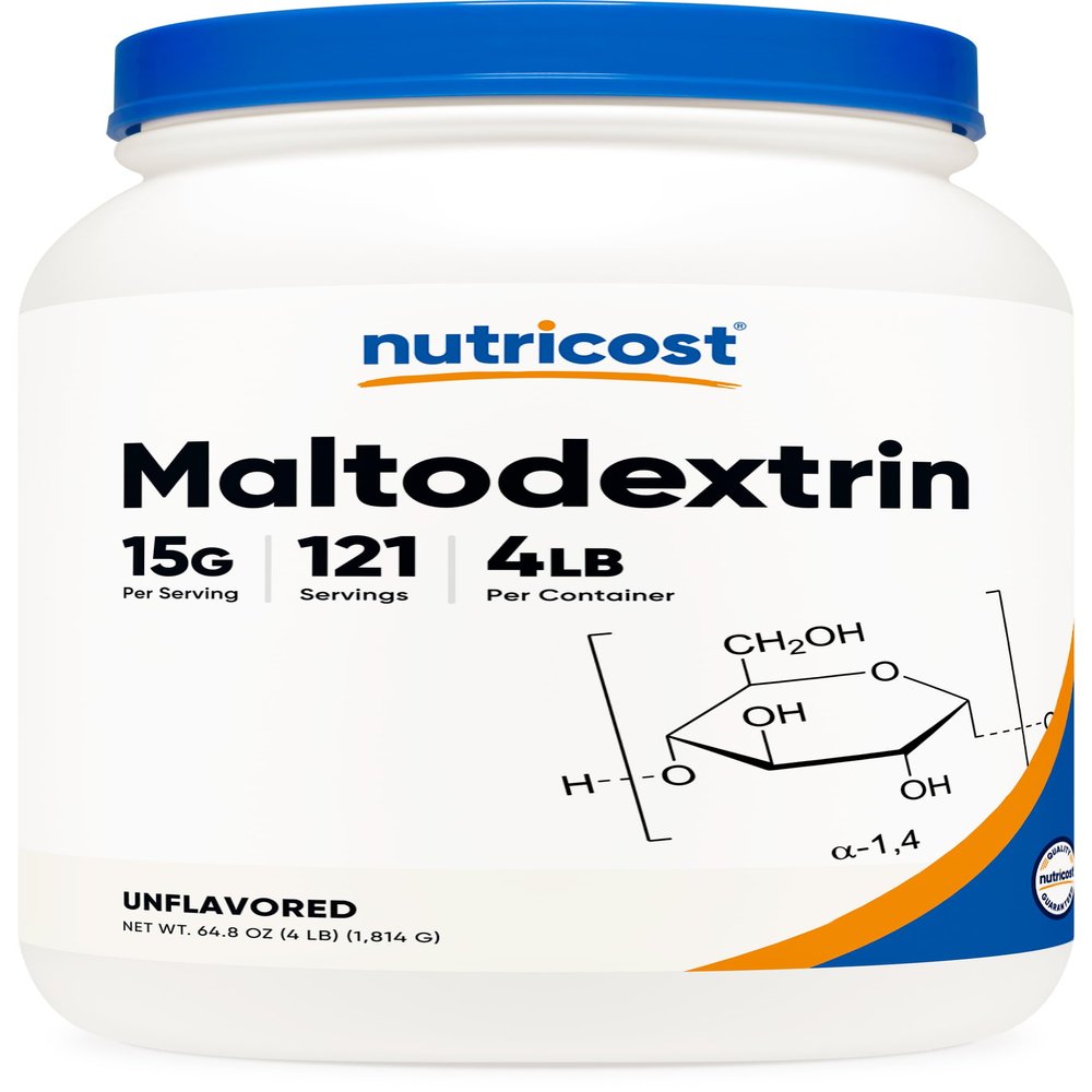 Nutricost Maltodextrin Powder 1.8kg - Gluten Free, GMO Free