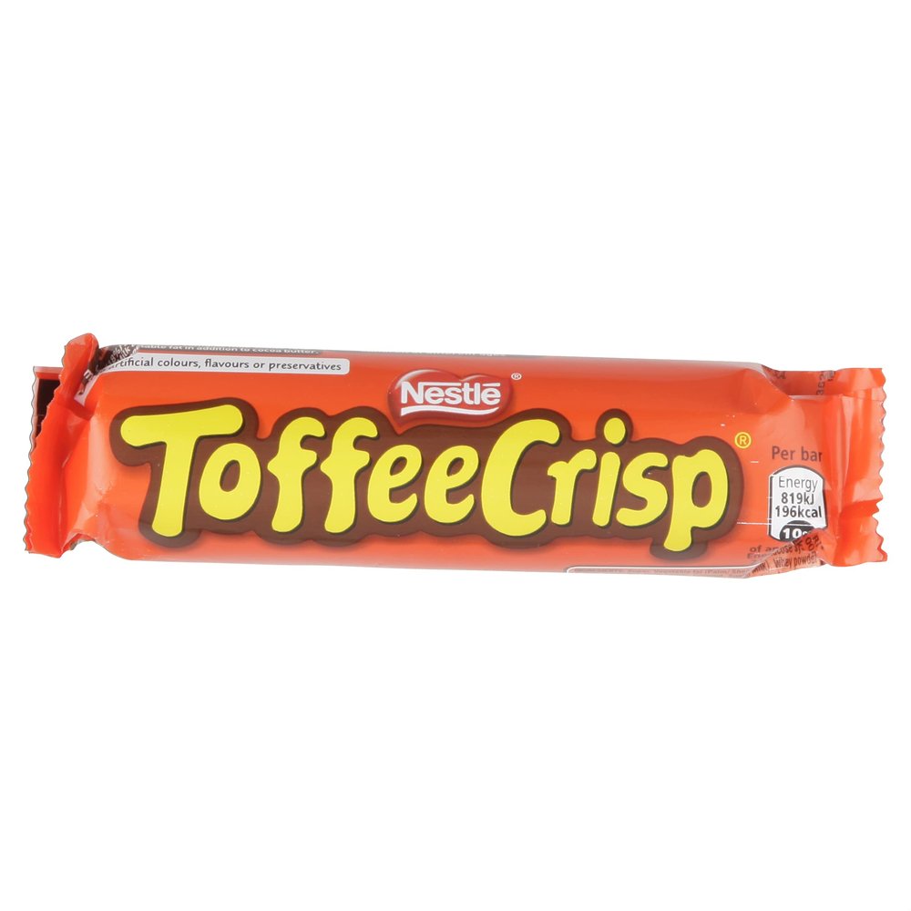 Toffee Crisp Chocolate Bars, 24 x 38 g