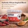 Nature Kitchen Harissa Spice Blend 60g, Premium North African Seasoning with Herbs Spices Salt Peppers, Gluten Free Vegan, Smoky Hot Flavour for BBQ Marinades Sauces Roasting and Everyday Cooking view 3