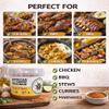 Nature Kitchen Jamaican All Purpose Seasoning 60g, Caribbean Herb Spice Blend with Salt and Pepper, Gluten Free, Vegan Seasoning for Meat, Vegetables, Soups and Everyday Cooking view 4