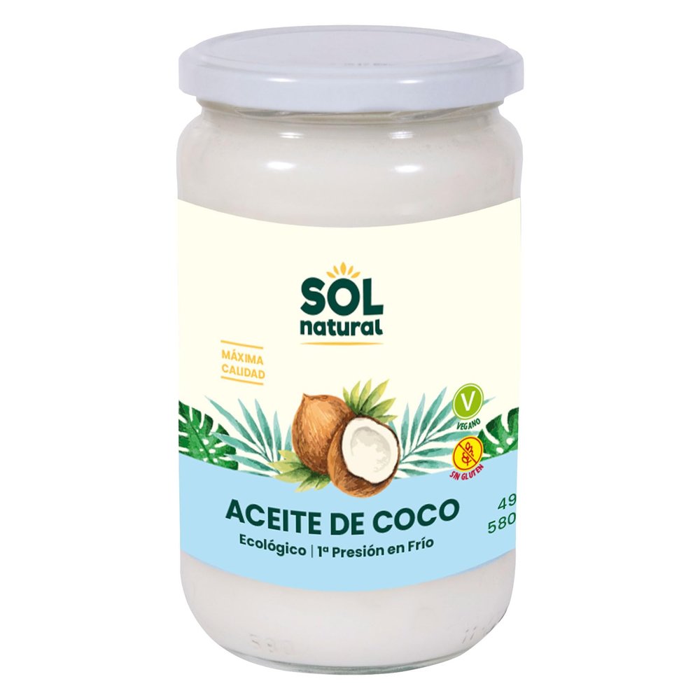 Organic Coconut Oil 1st Cold Printing 580 ml of Oil