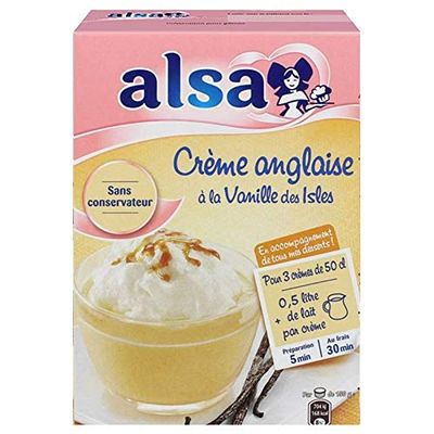 Alsa - Creme Anglaise - Light Vanilla Custard Mix - 3x100g