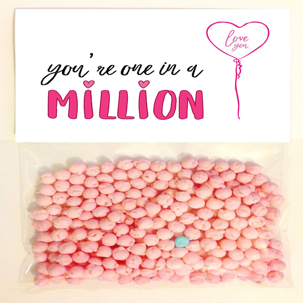 Gadget and Gift Zone Mum You're One in a Million Novelty Sweets for Mummy Mama Mother Mamon Stepmum Nana Grandma Auntie (Pink NO NAME)