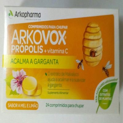 Arkovox Propolis +Vit C 24 Comp Miel