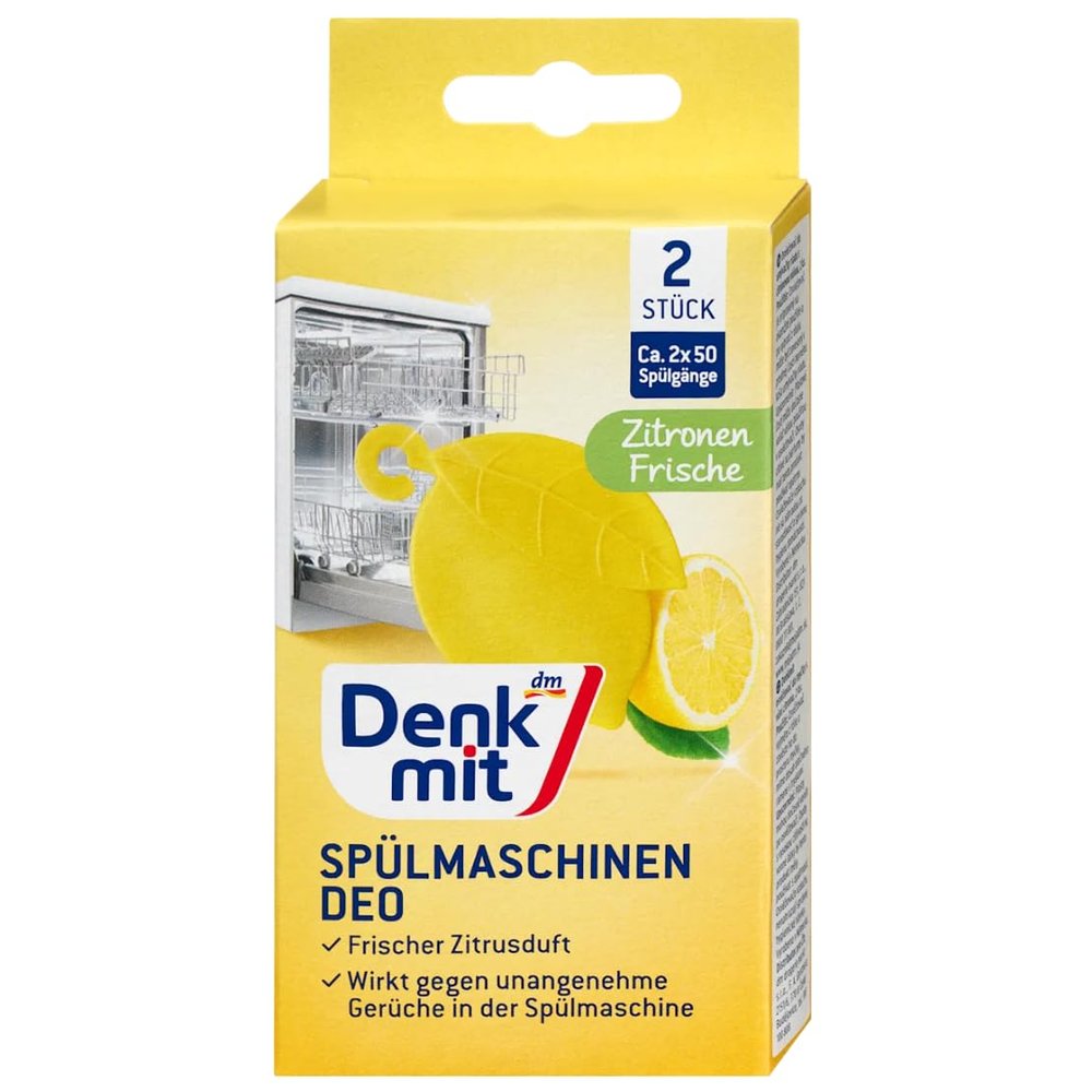 Denkmit Dishwasher Deodorant Lemon Fresh, Pack of 1