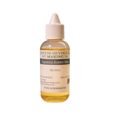GOAT NUTRITION EST. 1981 | Vegetarian Rennet 50ml | All Cheeses