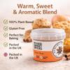 Nature Kitchen Mixed Sweet Spices Ground 50g Mild, Hand Blended Baking Spice Mix, Gluten Free, Vegan Seasoning for Desserts, Cakes, Biscuits, Mulled Drinks and Everyday Baking view 3