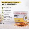 Nature Kitchen Braai Spice Hot 60g Pot South African BBQ Seasoning Blend, Gluten Free, Vegan Friendly, Smoky Spicy Flavour for Grilling, Roasts, Meat, Vegetables and Everyday Cooking view 3