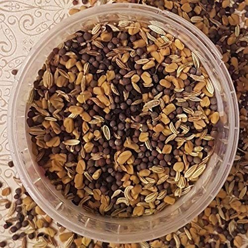 Nature Kitchen Panch Phoron Bengali Five Spice 50g Mild, Whole Seed Indian Seasoning, Gluten Free Vegan Aromatic Tempering Mix for Curries Dals Pickles Fish Rice Eastern Indian Cooking