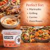 Nature Kitchen Tandoori Masala 75g Medium, Hand Blended Indian Spice Mix, Gluten Free, Vegan Seasoning for Chicken, Marinades, Grilling, Paneer and Authentic Tandoori Cooking view 3