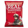 Real Crisps Hand Cooked Sea Salt Flavour 24 x 35g view 1