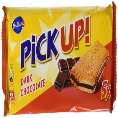 Bahlsen Pick UP! Dark Chocolate Biscuit Bars, Case of 14 x 140g