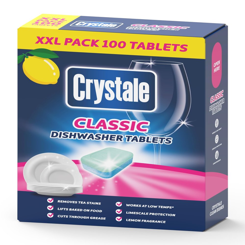 Crystale Dishwasher Tablets 100