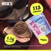 NICKS Chocolate drink, Instant Hot Chocolate Cocoa Powder No Added Sugar, Keto, Dairy Free, Vegan (250 g (Pack of 1)) view 3