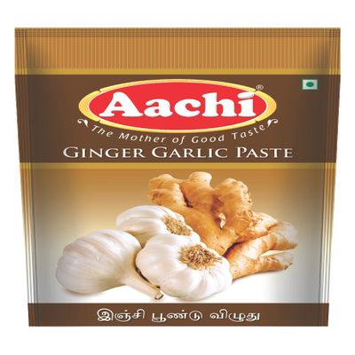 Aachi Ginger Garlic Paste 50G/1.75Oz 100% Natural