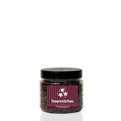 Aniseed Balls 850g Sweet Jar  A Personalised Gift Jar Filled with Your Favourite Retro Sweets! (Congratulations)