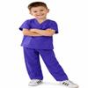 Natural Uniforms Childrens Scrub Set-Soft Touch (4, Purple) view 3