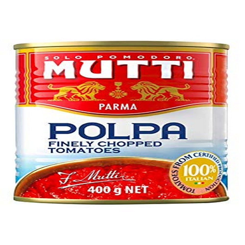 8x Mutti Polpa di Pomodoro Tomato Sauce Pulp 400g 100% Italian! dose