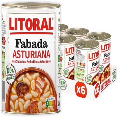 Lot of 6X Fabada Litoral 435gr