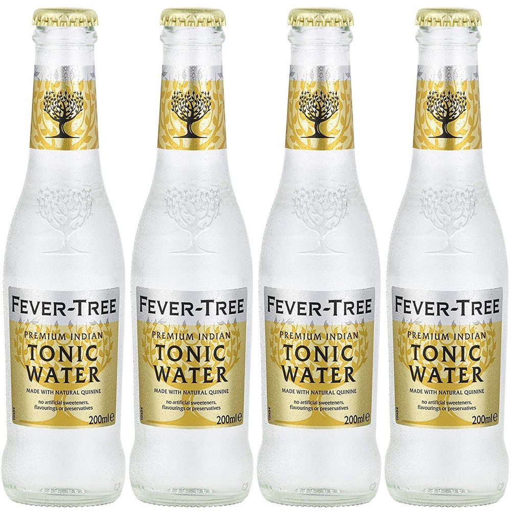 Fever Tree Premium Indian Tonic Water (Pack of 4 bottles)