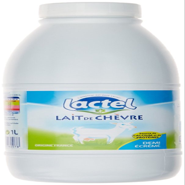 Lactel Goat Milk Half Braked 1 Litre (Pack of 6)