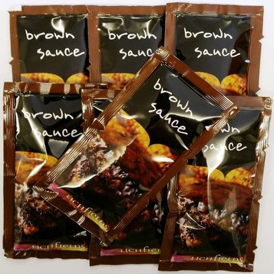 100 (4 x 25) Lichfields Brown Sauce - Individual 10g Sachets